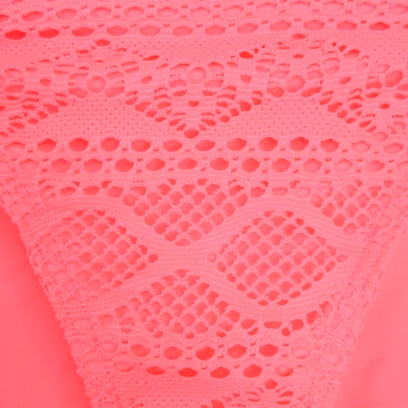 Freya Sundance Tie Side Bikini Bottom. Flamingo colour. Multiple sizes. - Picture 3 of 6